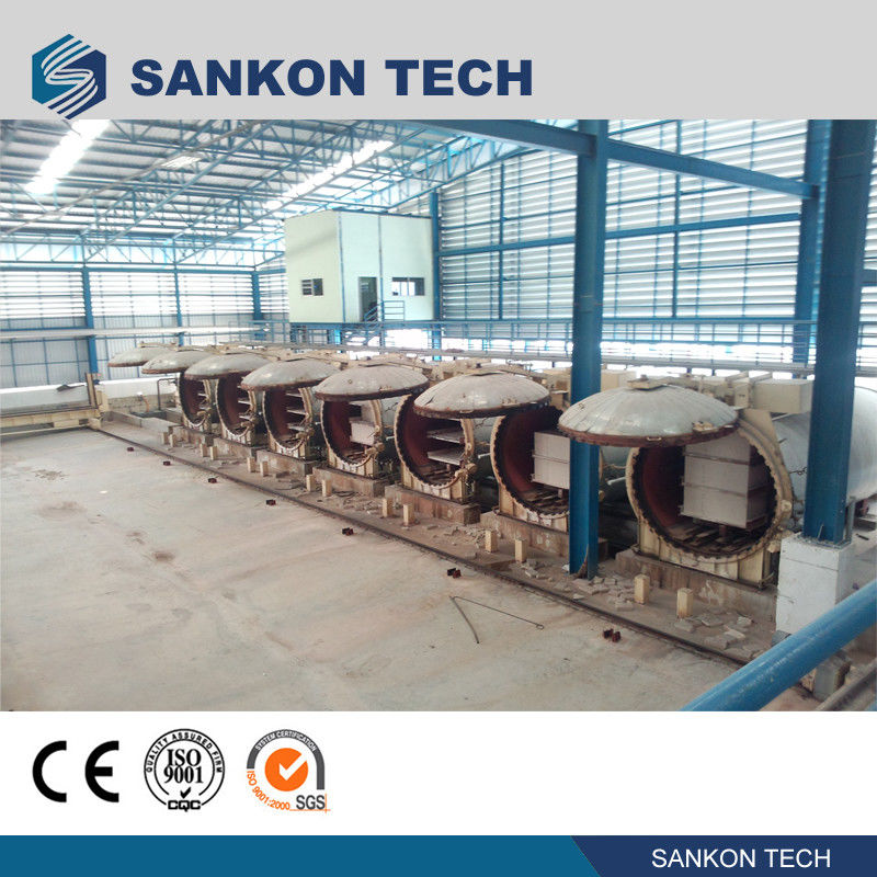 AAC Autoclaved Aerated Concrete Block Production Line Autoclave Mobile Concrete Block Making Machine