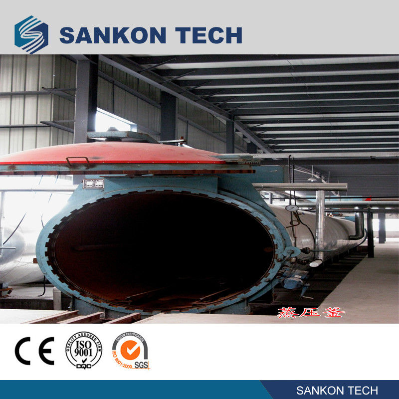 AAC Autoclaved Aerated Concrete Block Production Line Autoclave Mobile Concrete Block Making Machine