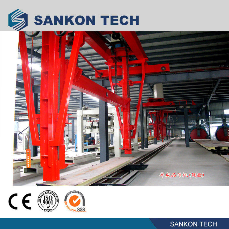 Automatic Aerated Concrete Block Making Machine - Grouping Crane-Autoclaved Aerated Concrete Production